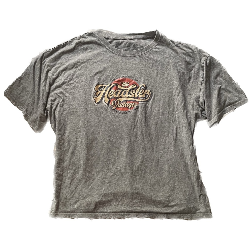 graphic printed retro style tee